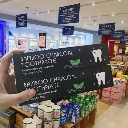 Bambu Kömürlü Diş Macunu – Ferah Nefes ve Leke Karşıtı Günlük Ağız Bakımı