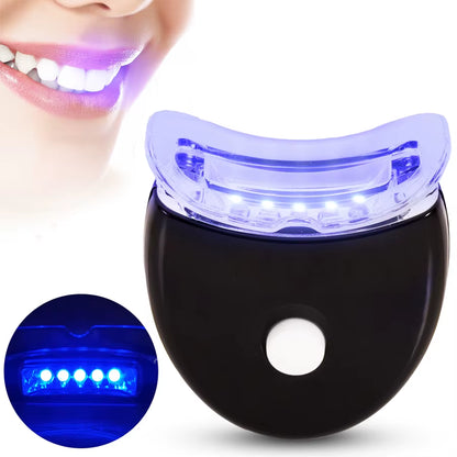 Ev Tipi LED Diş Beyazlatma Işığı – 5 Mavi Işıklı Taşınabilir Bakım Kiti